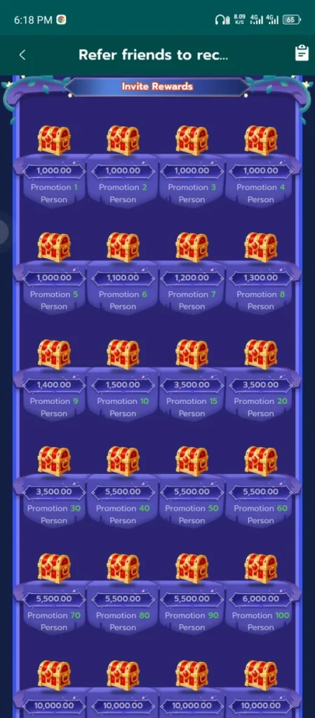 Deposit and Withdraw
